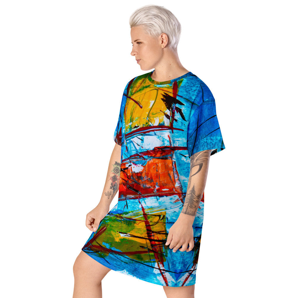Gianneli Colours T-shirt dress