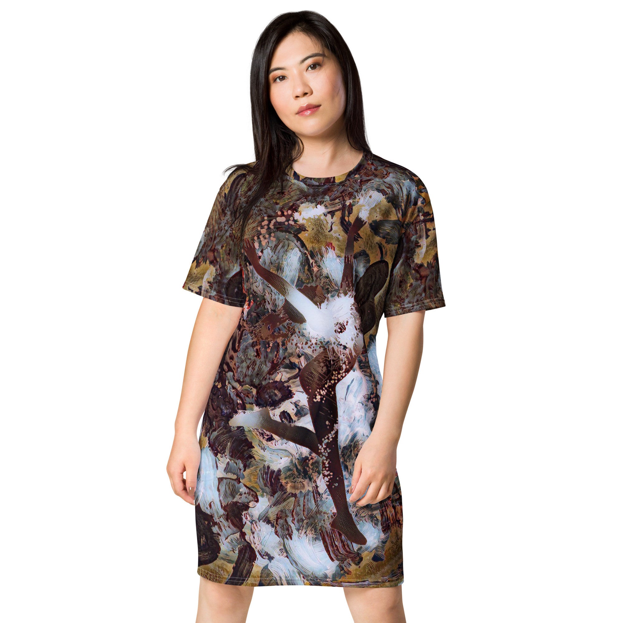 ANADYSIS ART T-shirt Dress by Gianneli