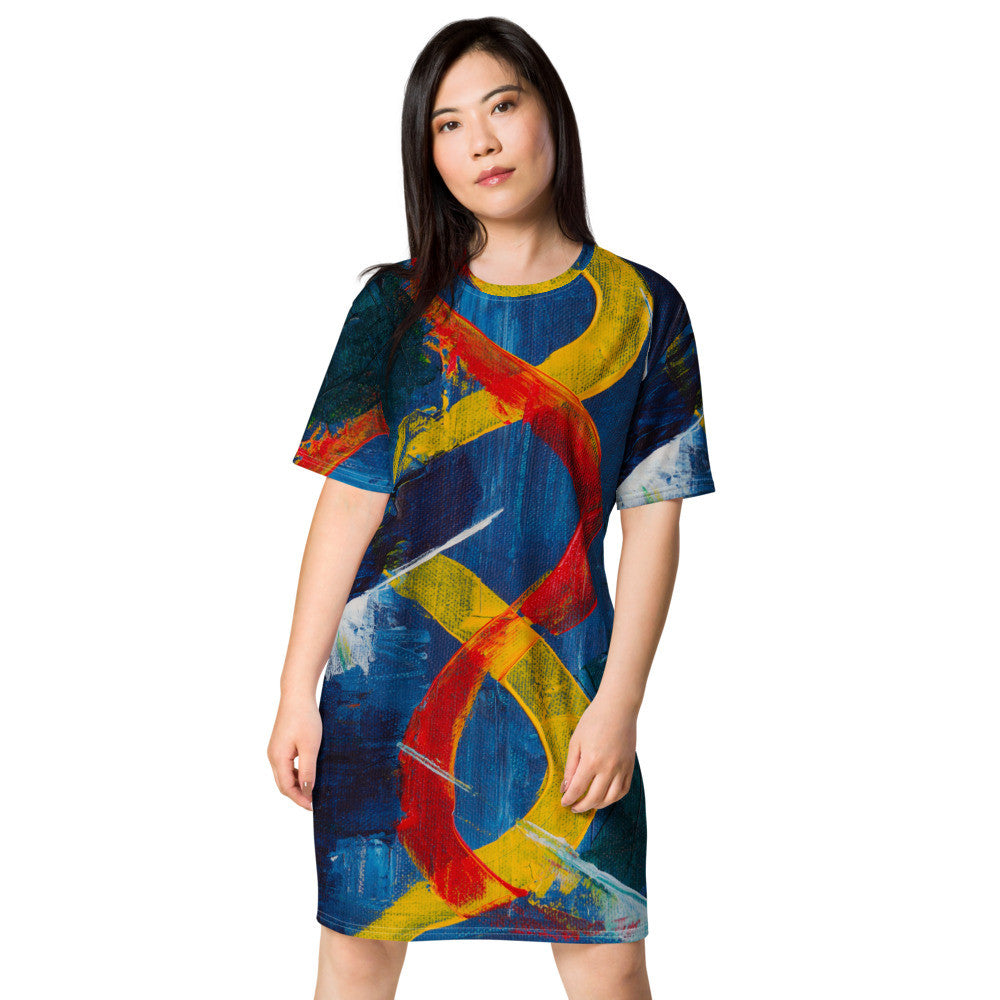 Gianneli Colours T-shirt Dress