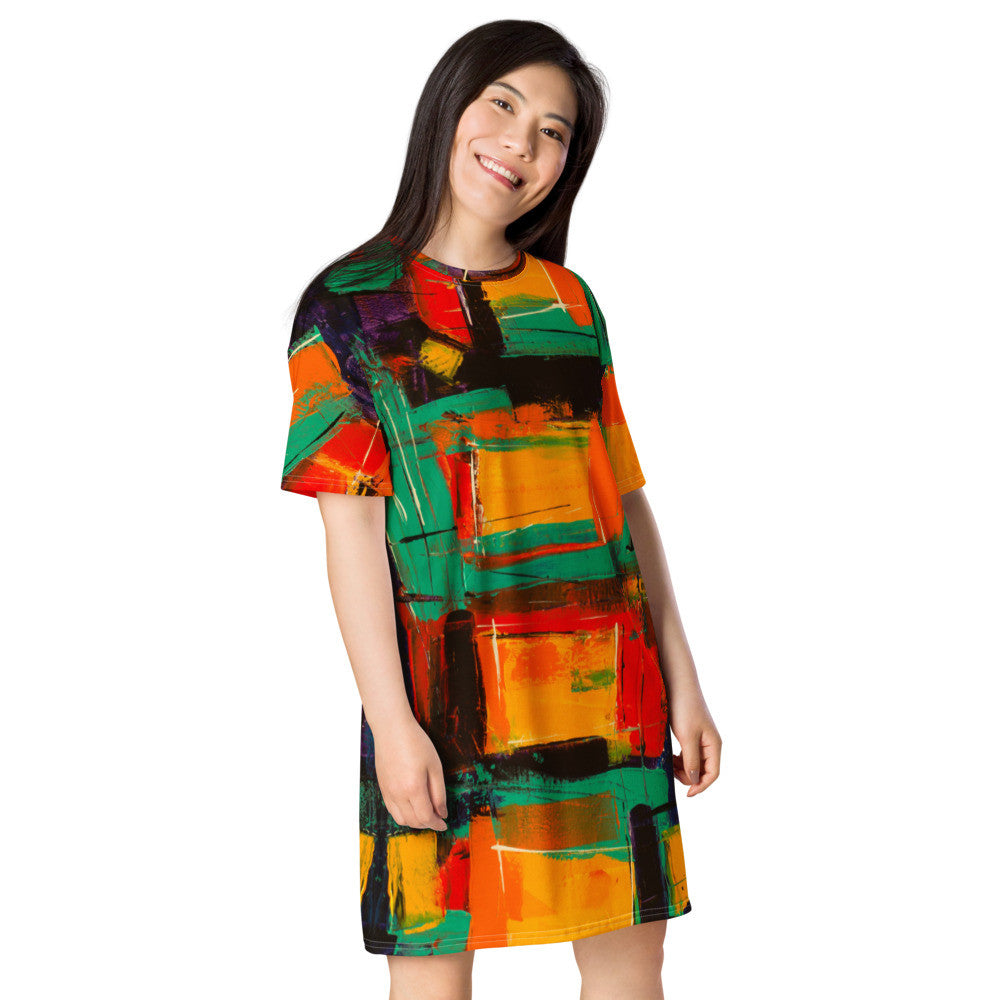 Gianneli Colours T-shirt dress