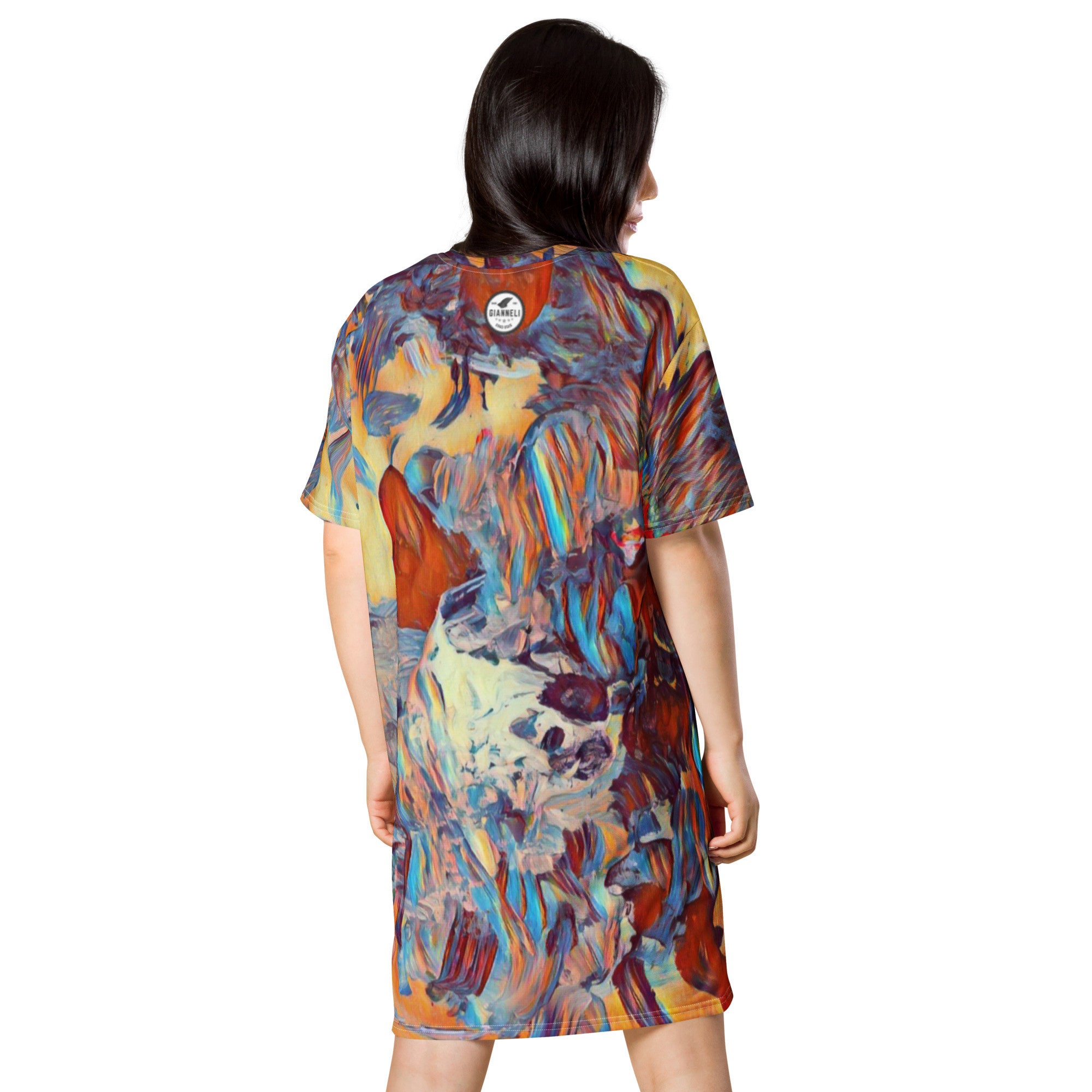 ANADYSIS ART T-shirt Dress by Gianneli