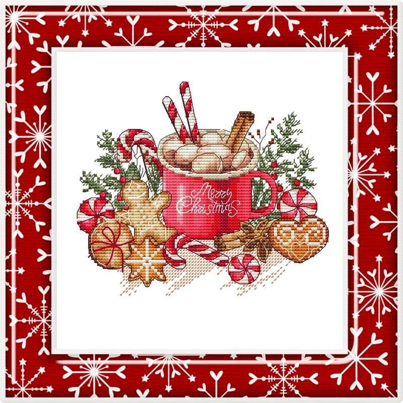 Hot chocolate - PDF Cross Stitch Pattern
