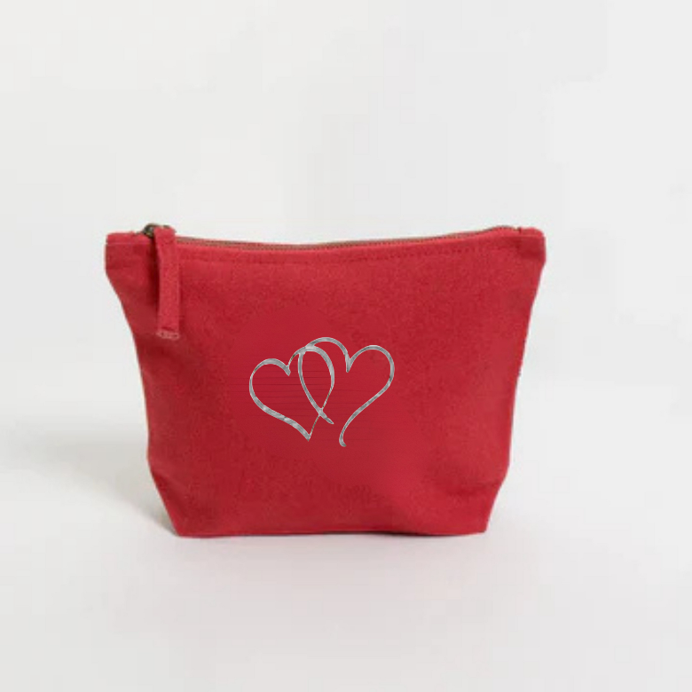 Hearts Make Up Pouch