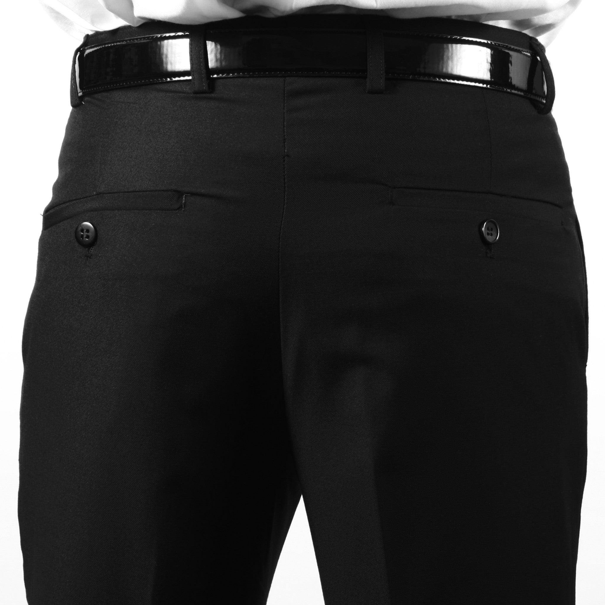 Premium Men's Black Dress Pants MP101