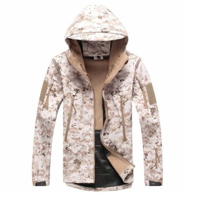Army Camouflage Tactical Jacket Waterproof