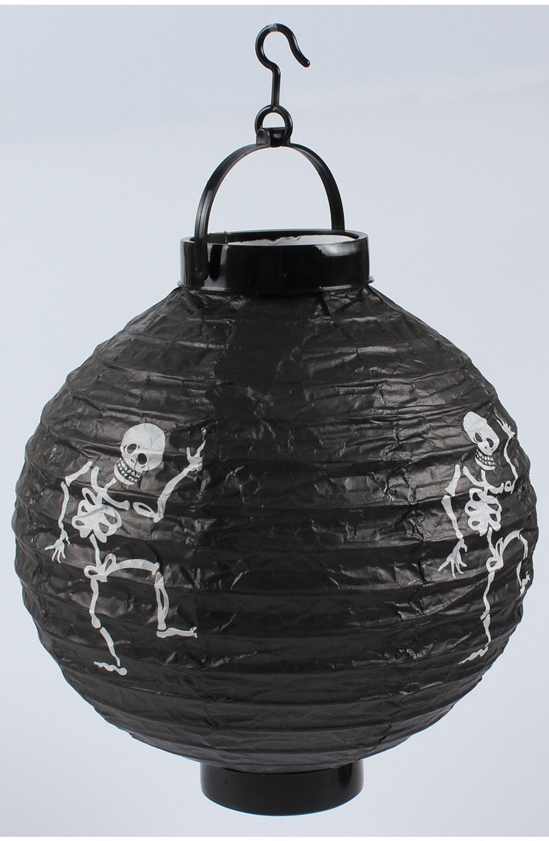 Halloween 4 pieces Set Handheld Halloween Pumpkin Paper Lantern Hanging Light-Up Pendant