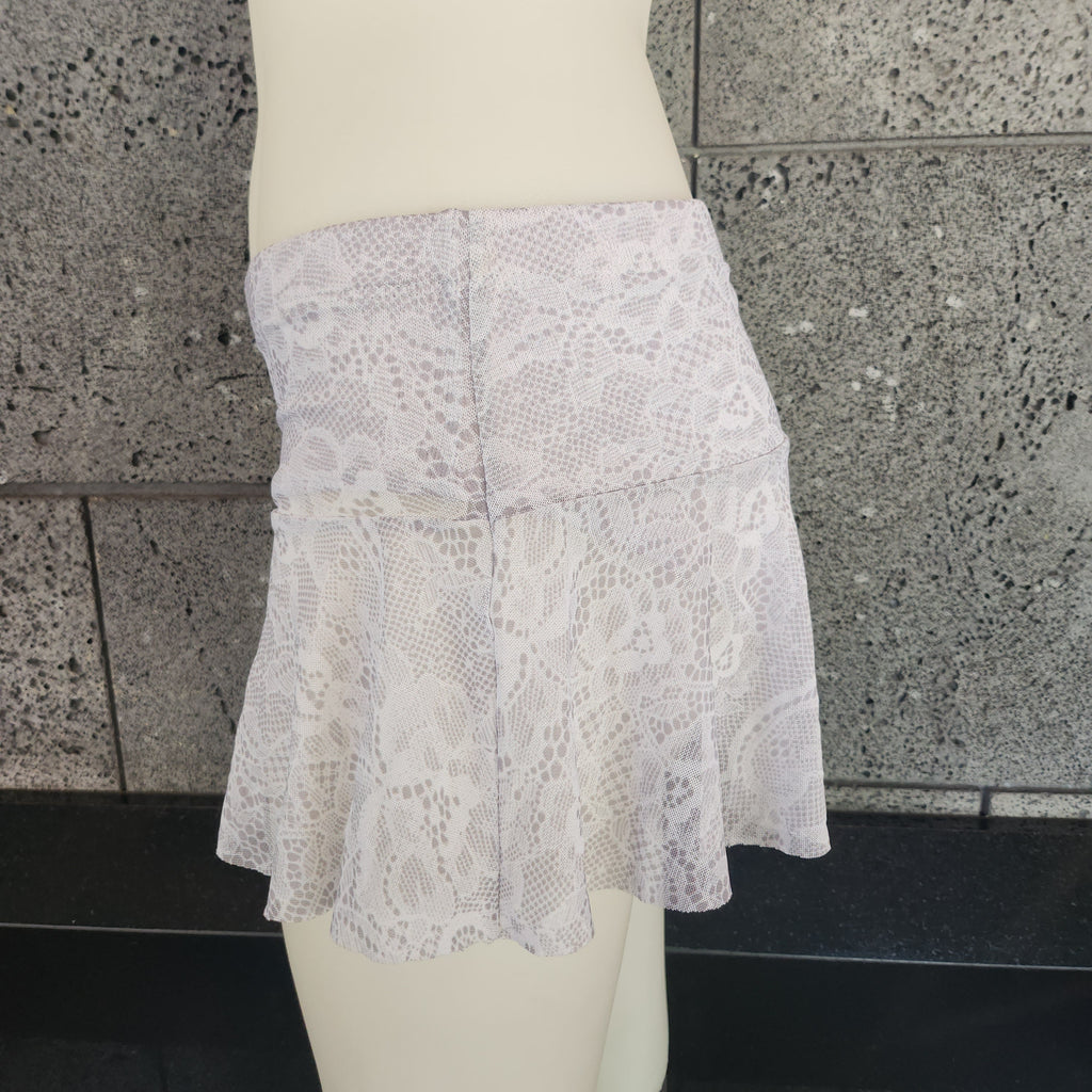 Pure Lace Flared Skort