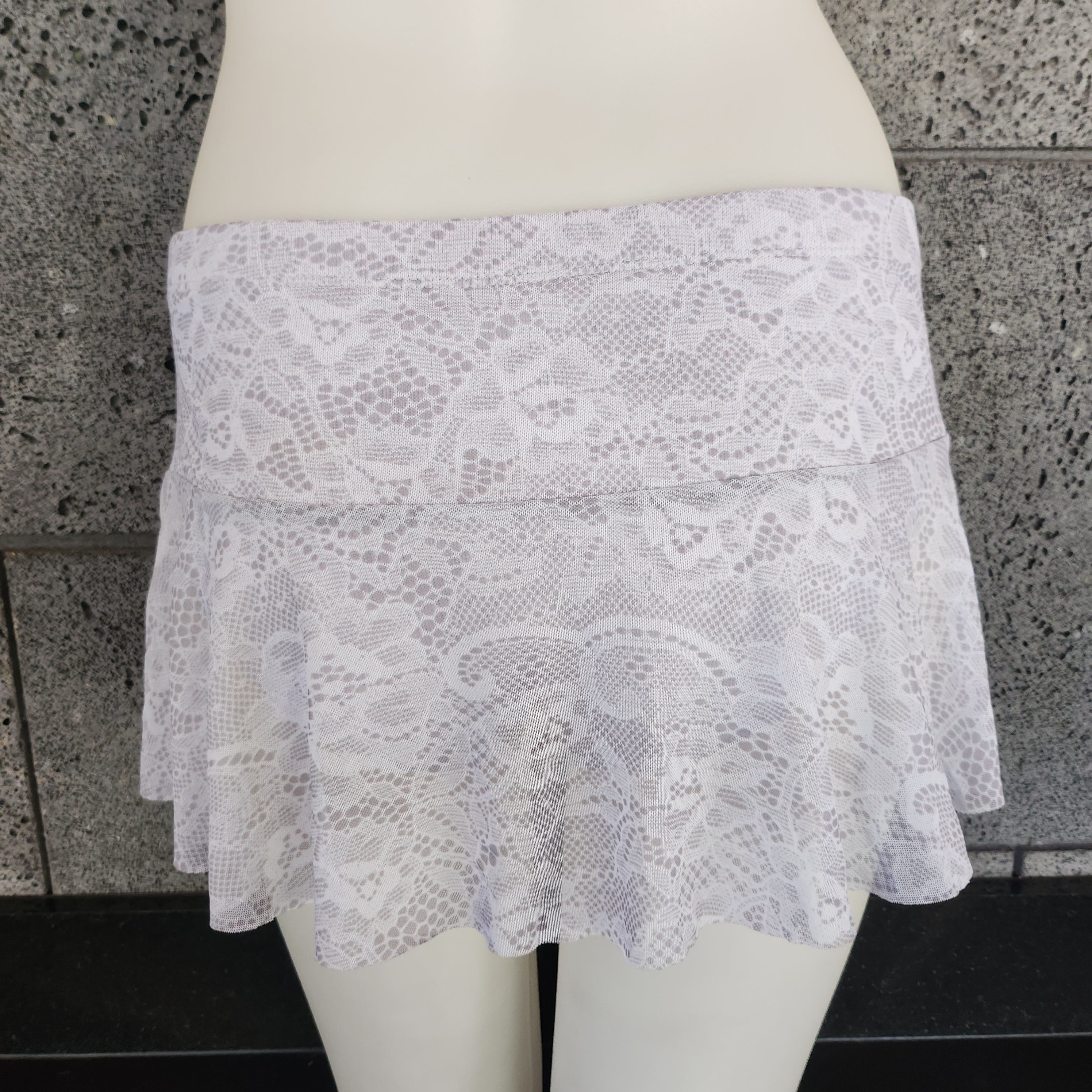 Pure Lace Flared Skort