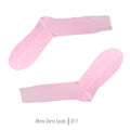 Men's Short Nylon Socks R11 - Pink-0